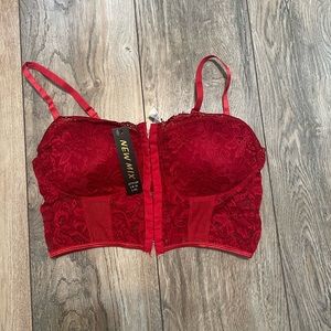 Brand new red bralette